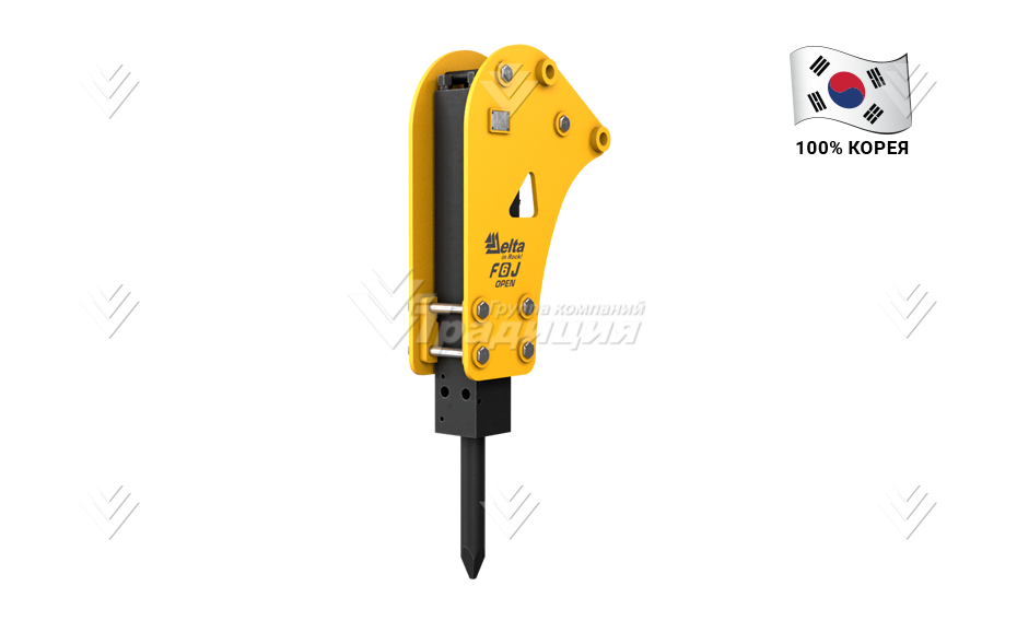 Гидромолот Delta F-6 J Open для JCB 3CX/4CX картинка