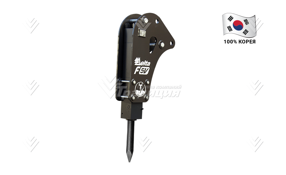 Гидромолот Delta F-5 V Open для Volvo BL61/71 картинка