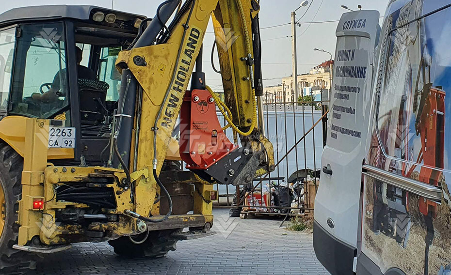Квик-каплер Impulse QC-50M для New Holland LB110/115 картинка 648842