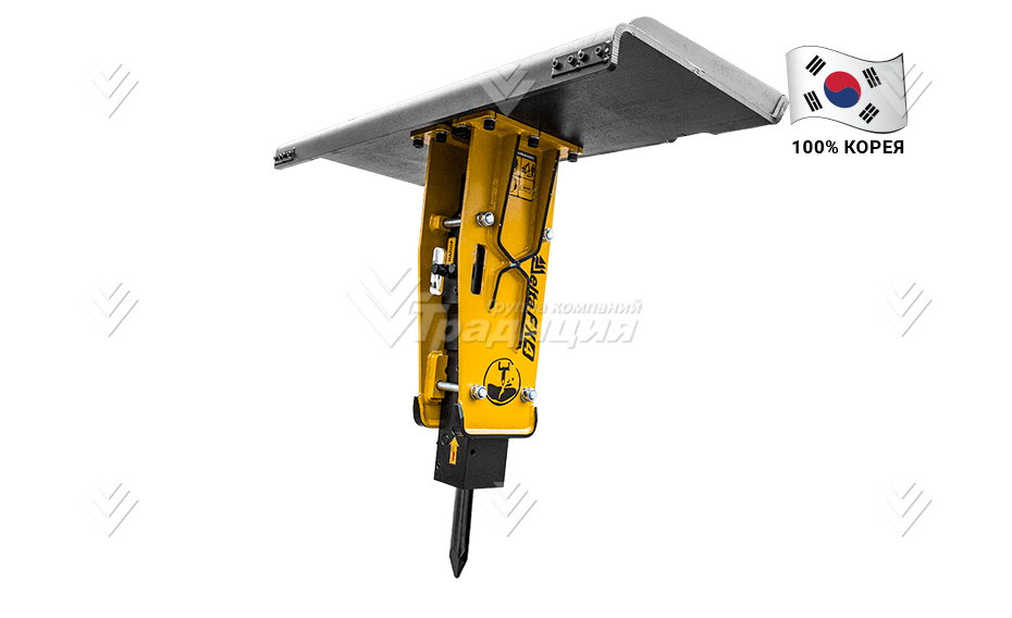 Гидромолот Delta FX-4 для мини-погрузчиков картинка