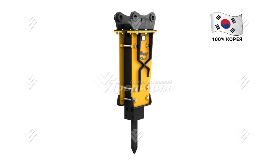 Гидромолот Delta FX-10 картинка