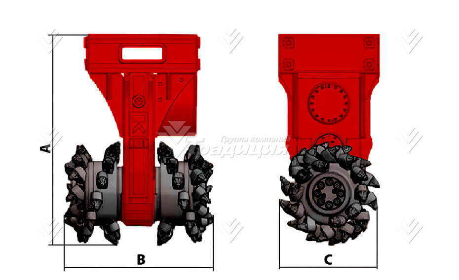 Роторная фреза HammerMaster KR45 картинка 633882