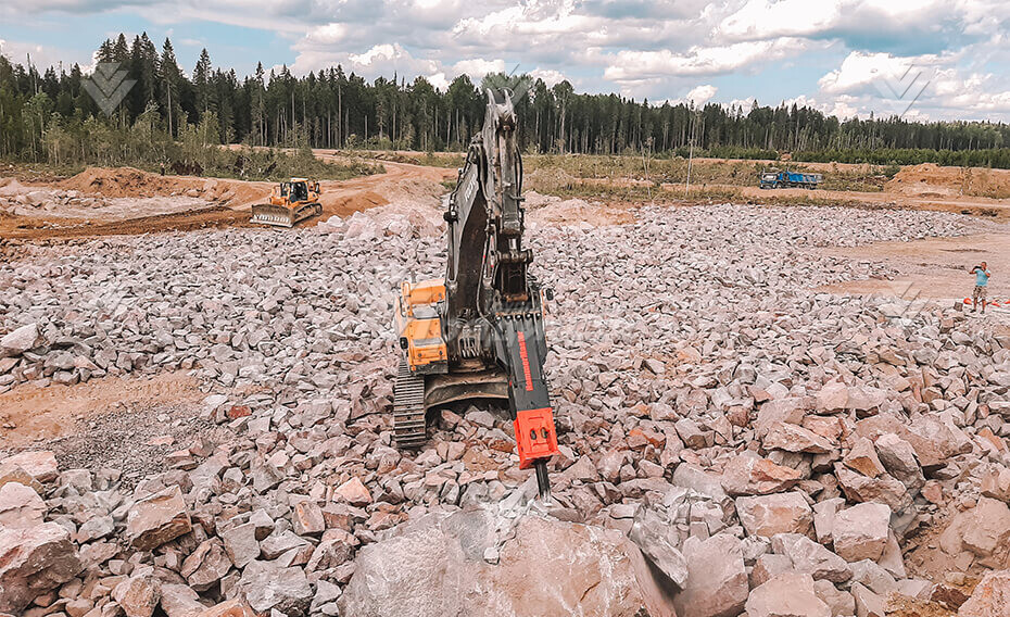 Гидромолот HammerMaster HM 550 HD картинка 645151