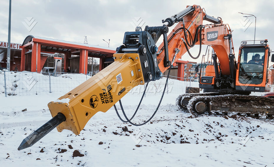 Квик-каплер Delta QC-200 на JCB JS160 картинка 648644