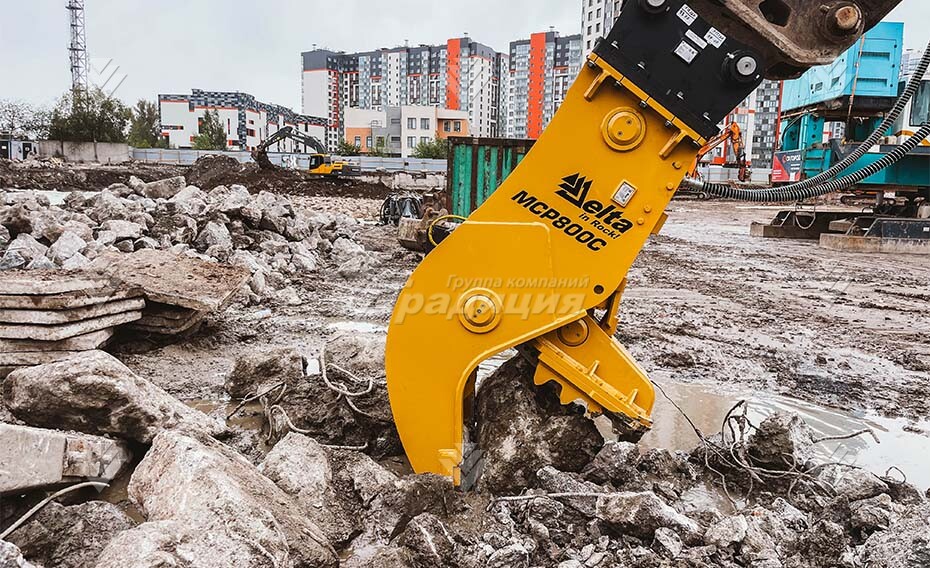 Гидроножницы для измельчения бетона Delta MCP800C без ротатора картинка 641408