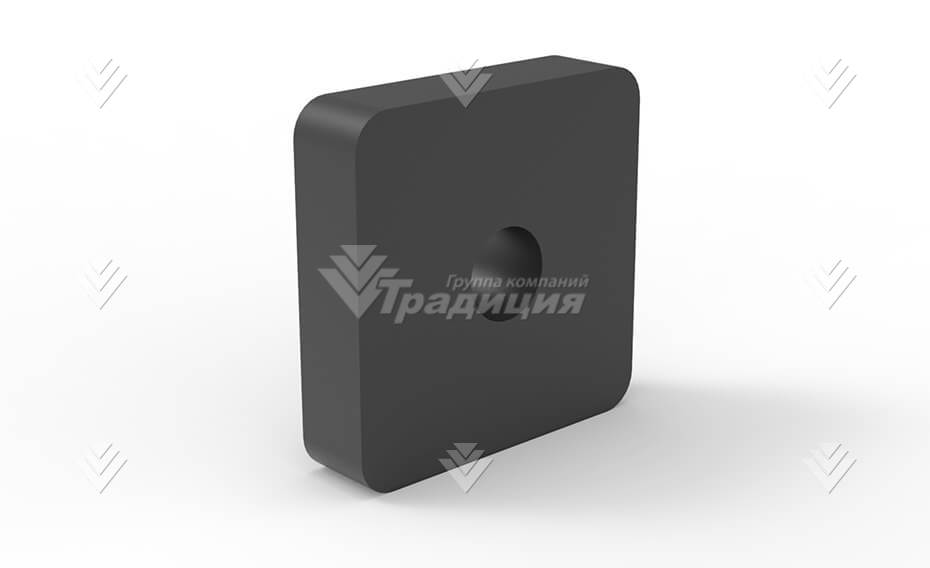 Плита трамбовочная 500х500 листовая, 120 мм картинка