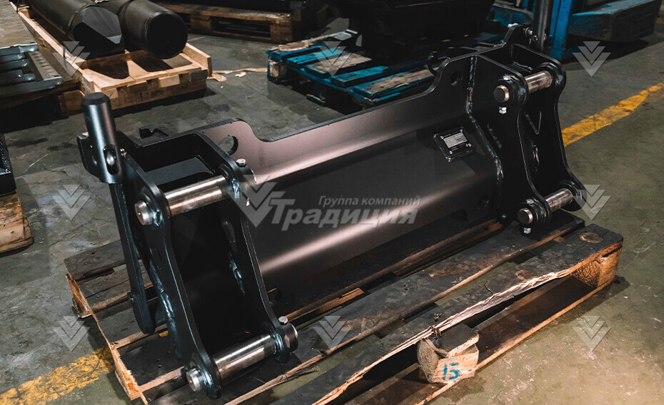 Квик-каплер Impulse QL-40M на фронтальный погрузчик механический на JCB 3CX/4CX картинка 647712