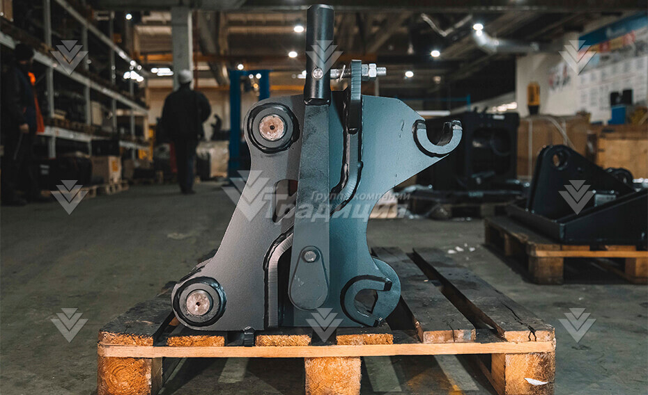 Квик-каплер Impulse QL-40M на фронтальный погрузчик механический на JCB 3CX/4CX картинка 647713