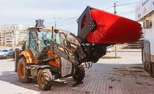 Щетка дорожная с поворотом Impulse SP 2400x850M