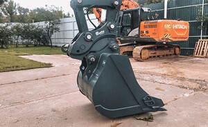 Delta QC-100 на HITACHI ZX130