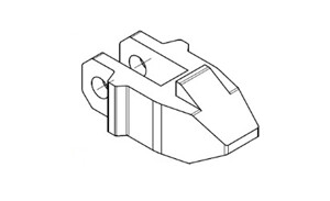 Зуб MS15/22R CR, MS28R CP, CR20RE 8MT0140006400 MBT-1