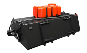 Щетка дорожная с задним бункером Impulse SP 1850x550BS с принудительной системой орошения