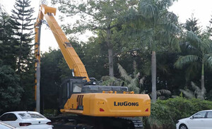Удлиненное рабочее оборудование High Reach Demolition HRD 50-30 для Sany SY500