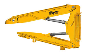 Удлиненное рабочее оборудование High Reach Demolition HRD 50-30 для Sany SY500